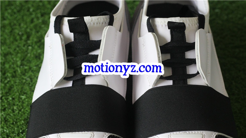 Balenciaga Race Runner Trainers White Black